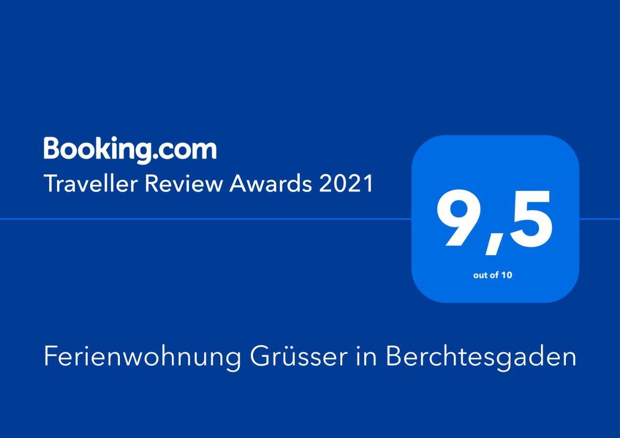 Ferienwohnung Gruesser In Berchtesgaden Esterno foto