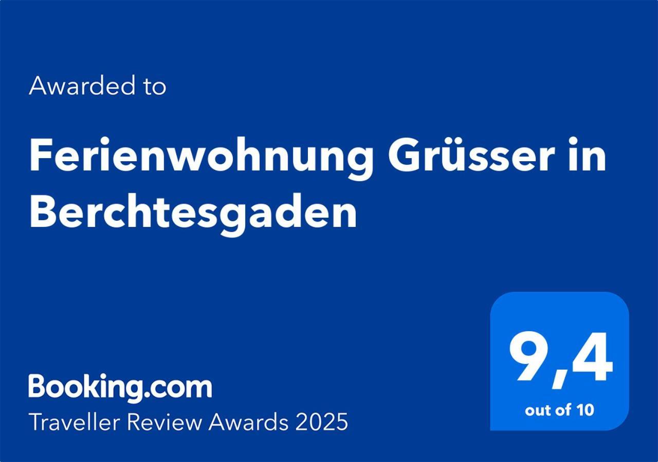 Ferienwohnung Gruesser In Berchtesgaden Esterno foto